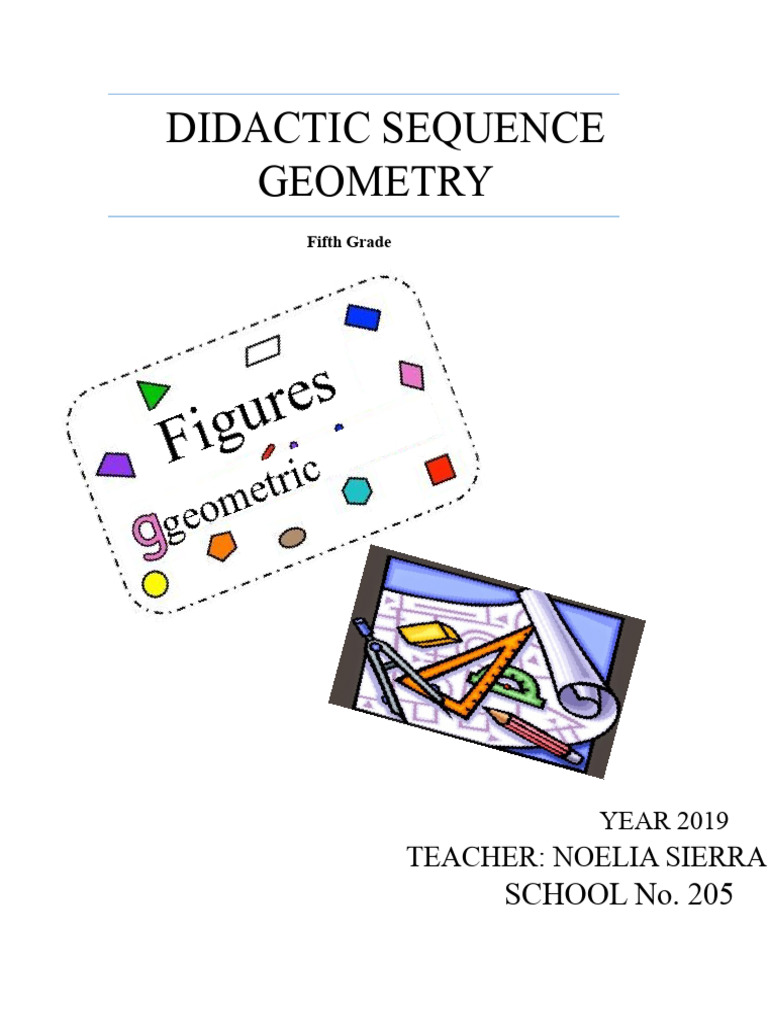 Fifth Grade Geometry Didactic Sequence | PDF | Rectangle | Perpendicular