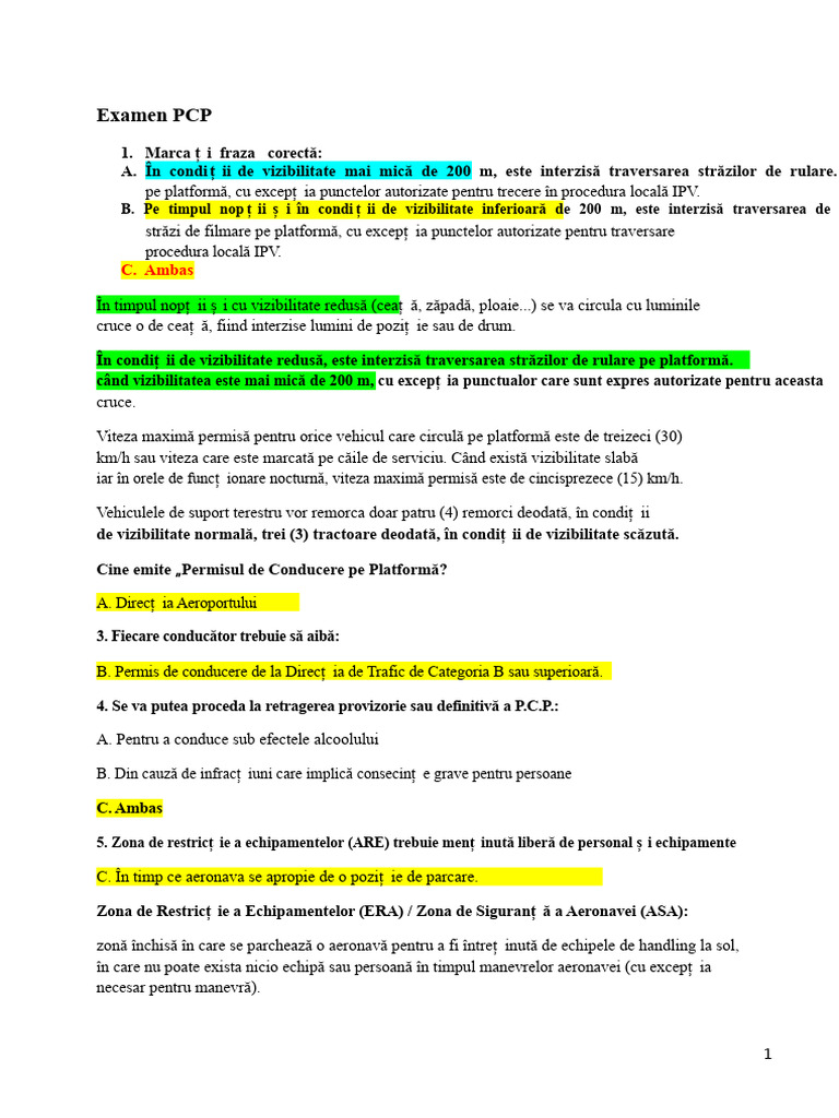 Examen PCP | PDF