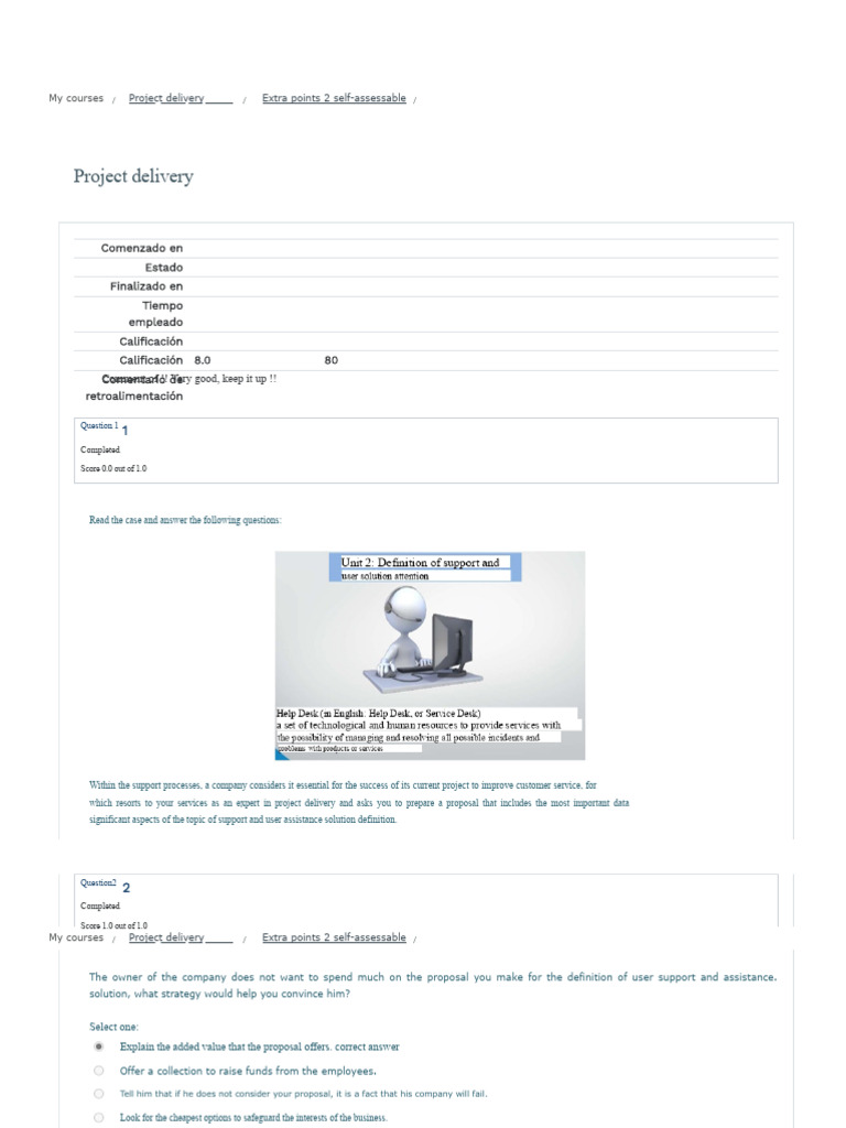 Project Delivery Course Overview and Feedback | PDF | Business ...