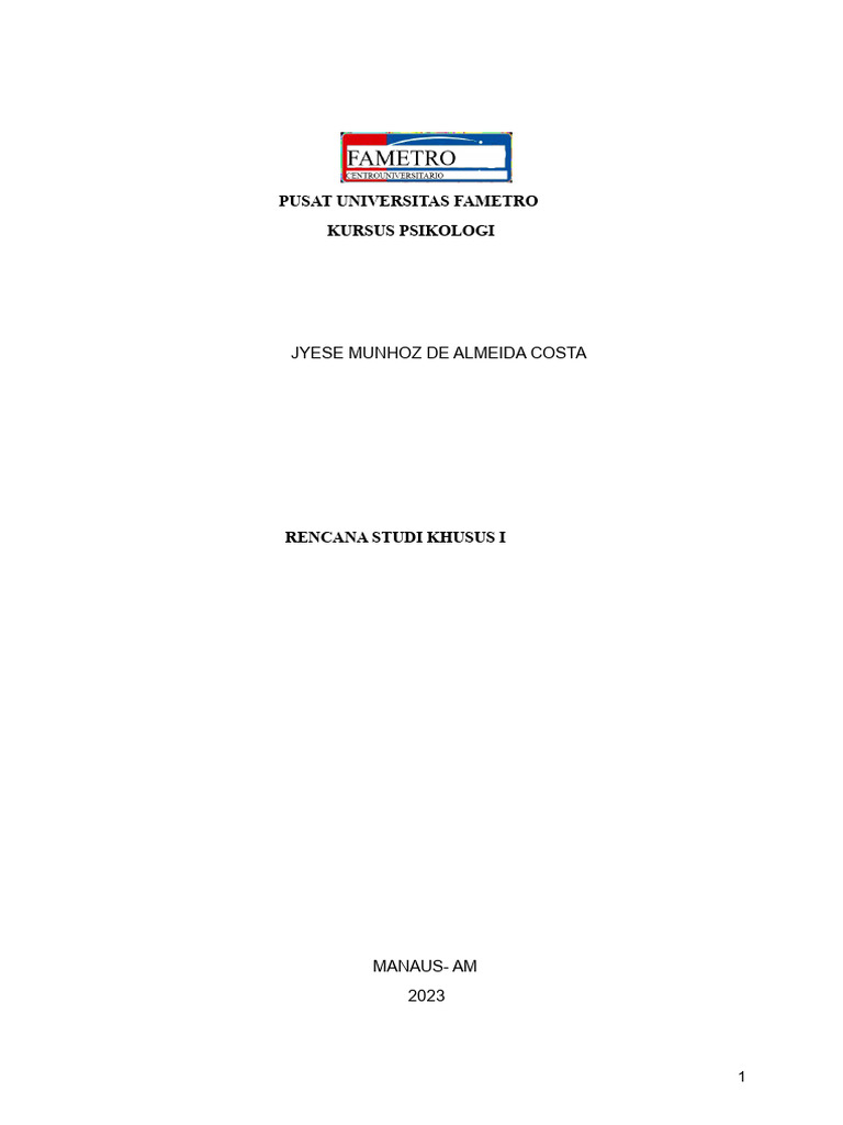 Rencana Magang | PDF