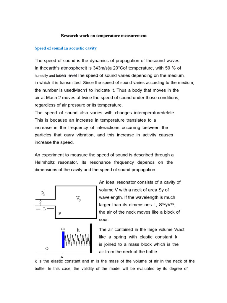 Temperature Measurement Techniques Overview | PDF | Pressure | Thermocouple