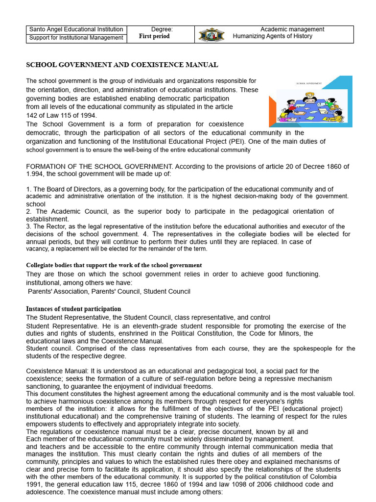 School Government and Conduct Manual | PDF | Justice | Crime & Violence