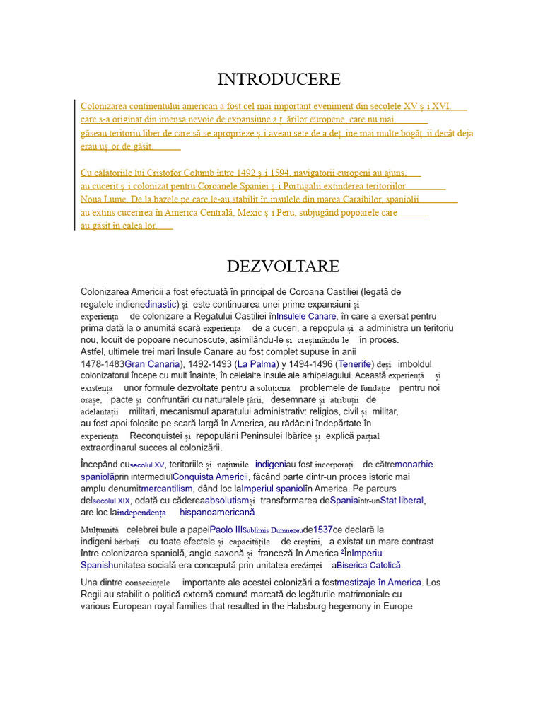 Eseu Despre Colonizare | PDF