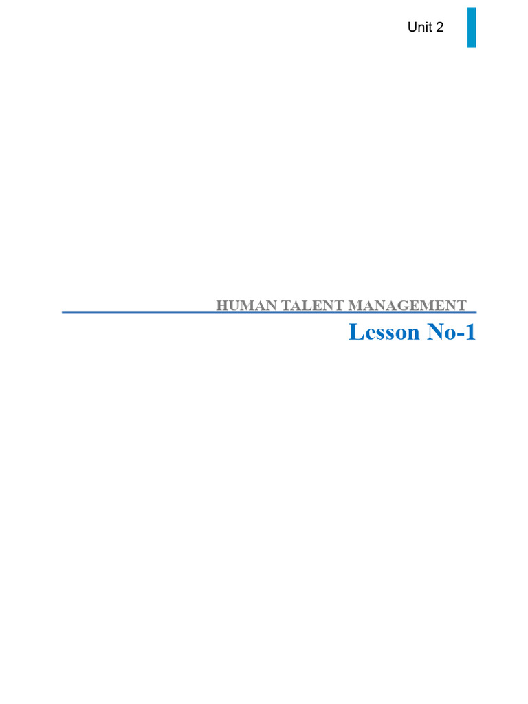 Lesson No 1 | PDF