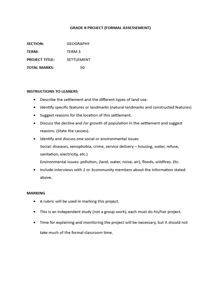 Grade 8 Project (Geography))11_240825_175343 | PDF | Natural ...