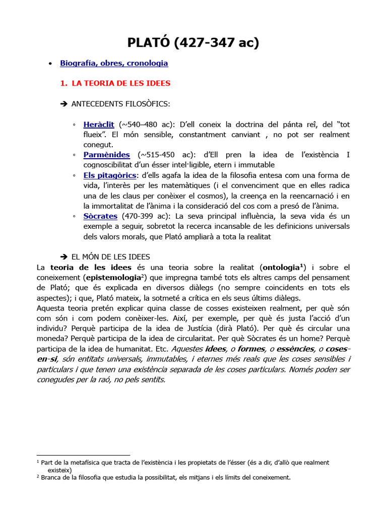 PLATÓ | PDF