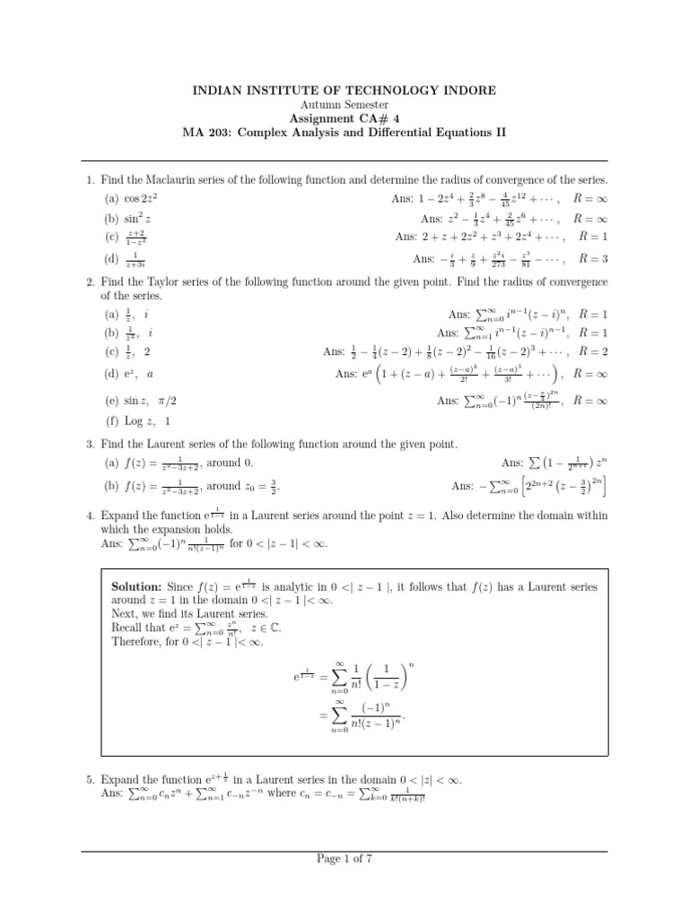 Assignment 4 (Soln) | PDF | Mathematical Concepts | Functions And Mappings