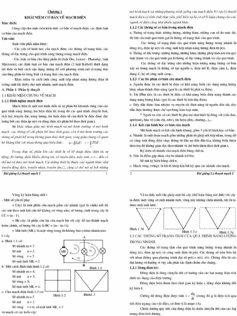 Bai Giang CSLTM1 | PDF