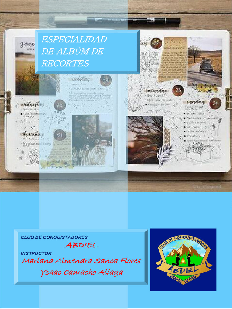 Cómo Crear un Álbum de Recortes | PDF | tijeras | Álbum de recortes