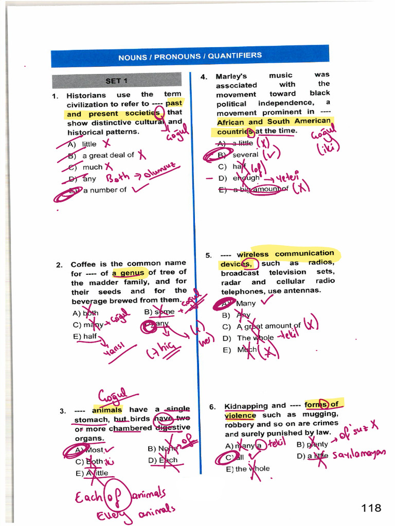 Quantifiers | PDF