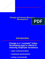 Change and Human Resource Development