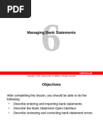 Oracle Cash Management Bank Reconciliation | PDF | Debits And Credits ...