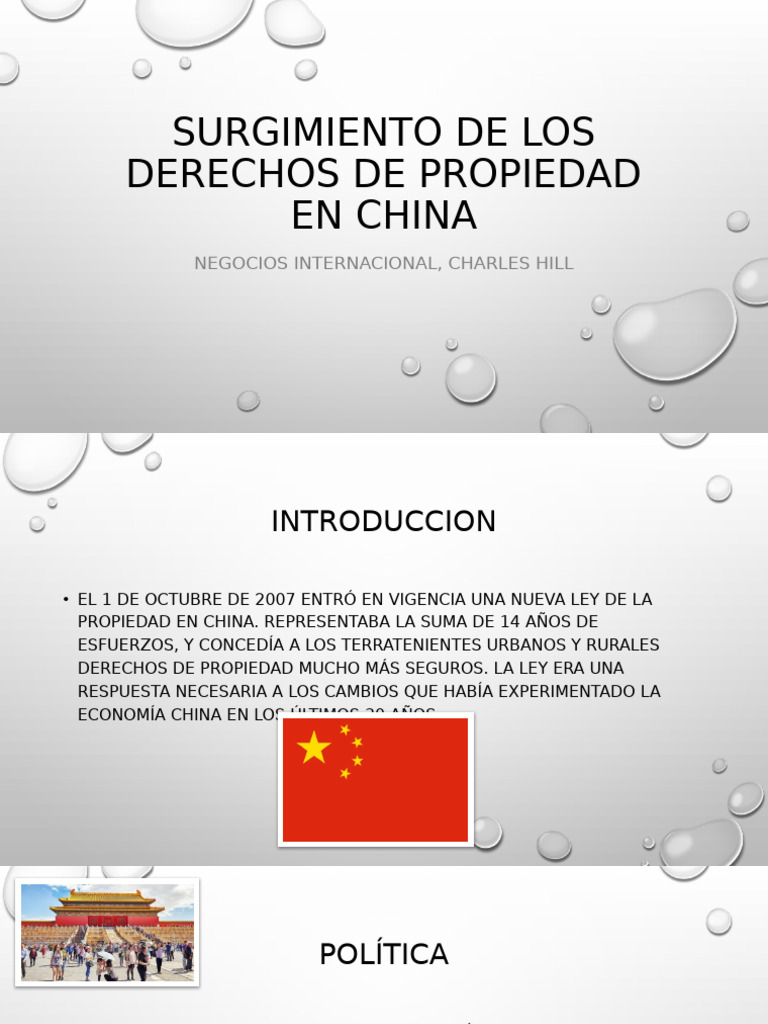 Derechos de Propiedad en China 2007 | PDF | China | Política mundial