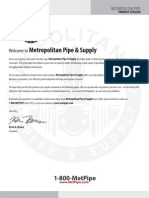 Metropolitan Pipe Catalog 2012-P1