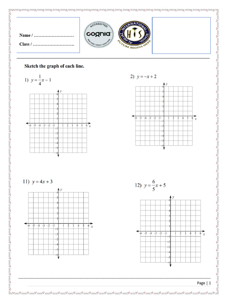 Grade 8 Math Worksheet Week 14 | PDF