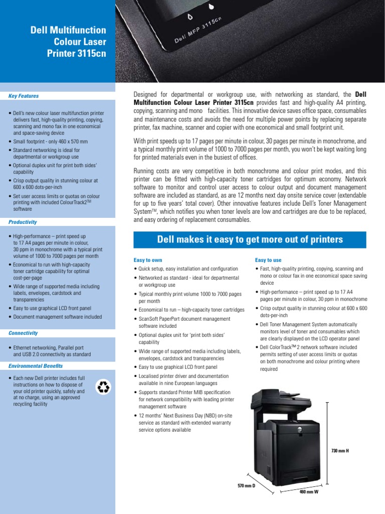 Dell 3115cn Color Laser Printer Driver For Mac