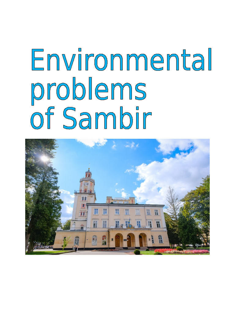 Environmental Pollution and Solutions | PDF | Air Pollution | Pollution