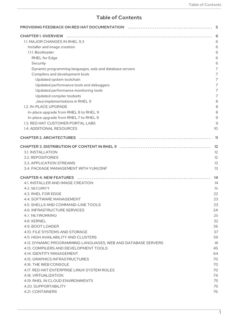 Red Hat Enterprise Linux 9.3 Release Notes | PDF | Software Repository ...