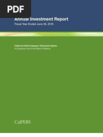 Annual Investment Report 2010