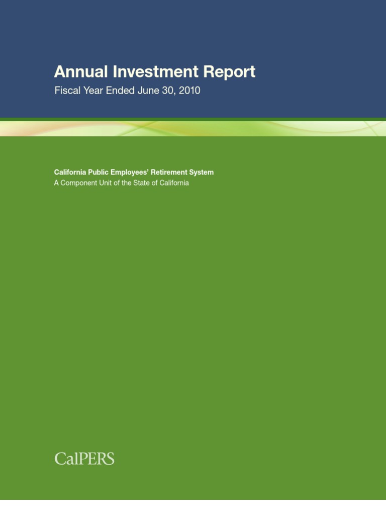 Annual Investment Report 2010 | Debt | Asset Backed Security - 