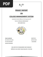 COLLEGE MANAGEMENT SYSTEM ON VISUAL BASIC ( BY SANTOSH KUMAR--- IIMT , KARKARDOOMA)