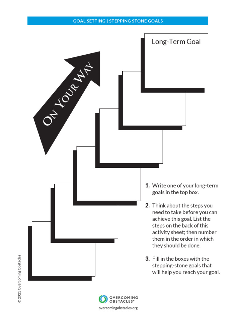Stepping Stone Goals for Success | PDF