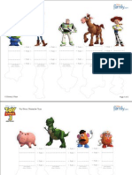 Toy Story Character Toys Printable 0410