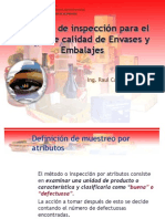 Muestreo de inspección para el control de calidad de Envases y Embalajes