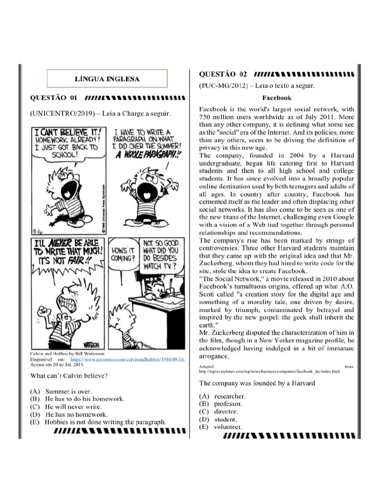Text Compreshion | PDF