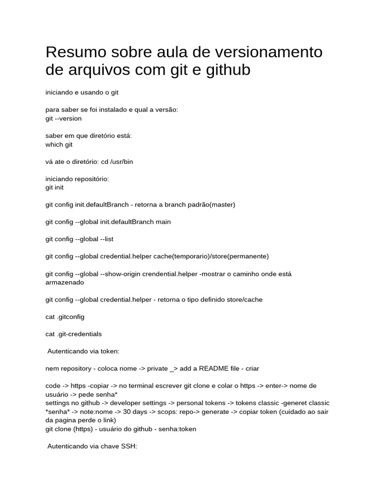 Guia Prático de Git e GitHub | PDF | Cápsula segura | Programas