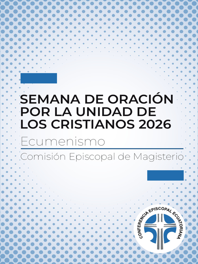 Semana de Oración por la Unidad 2026 | PDF | Iglesia Católica | Cristo ...
