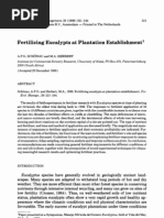 Download Fertilizing Eucalyptus at Plantation Establishment by Hugo Mabilana SN92283342 doc pdf