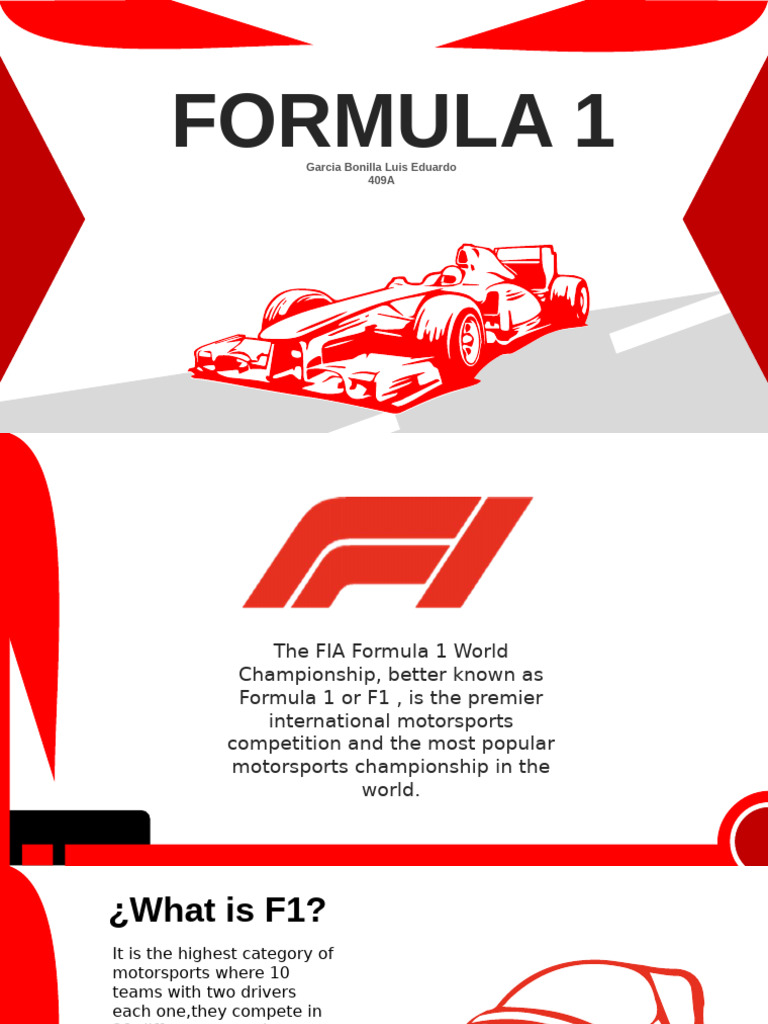 Overview of Formula 1 Racing | PDF