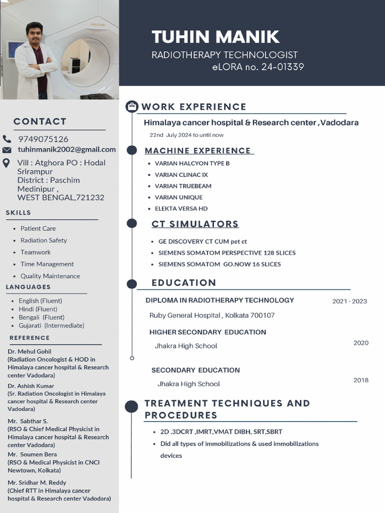 RTT TUHIN CV | PDF