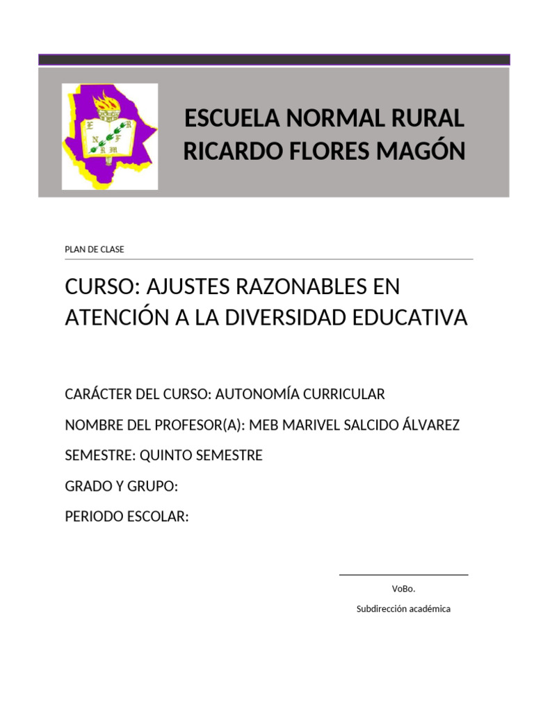 Ajustes Razonables en Diversidad Educativa | PDF | Evaluación | Maestros