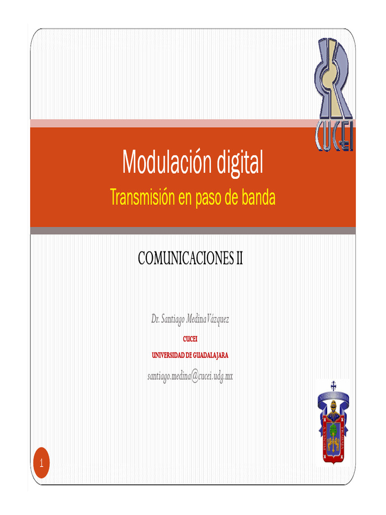 Modulación Digital en Comunicaciones II | PDF | Tecnología de radio ...