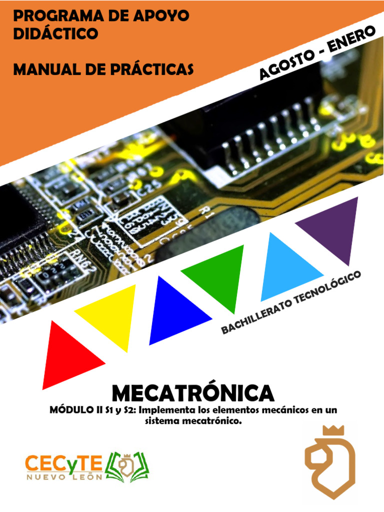 3 Mecatrónica Módulo II Submódulo 1 y 2 | PDF | Dibujo | Dibujo técnico