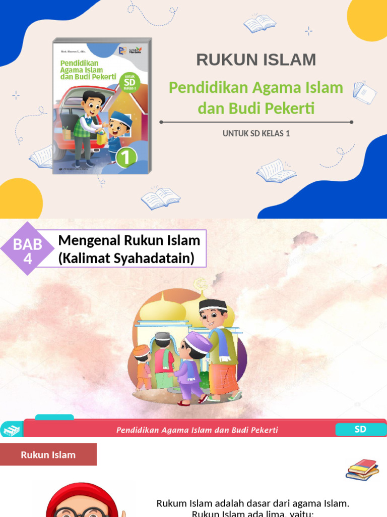 Rukun Islam untuk Kelas 1 SD | PDF