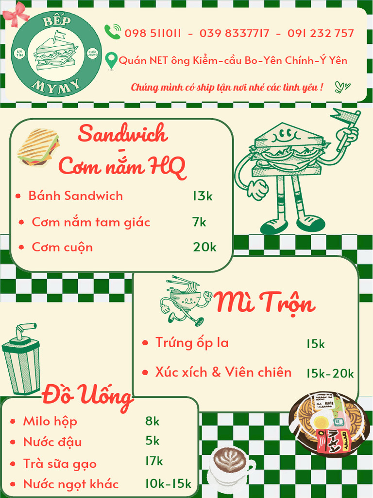 Standard Menu 3 | PDF