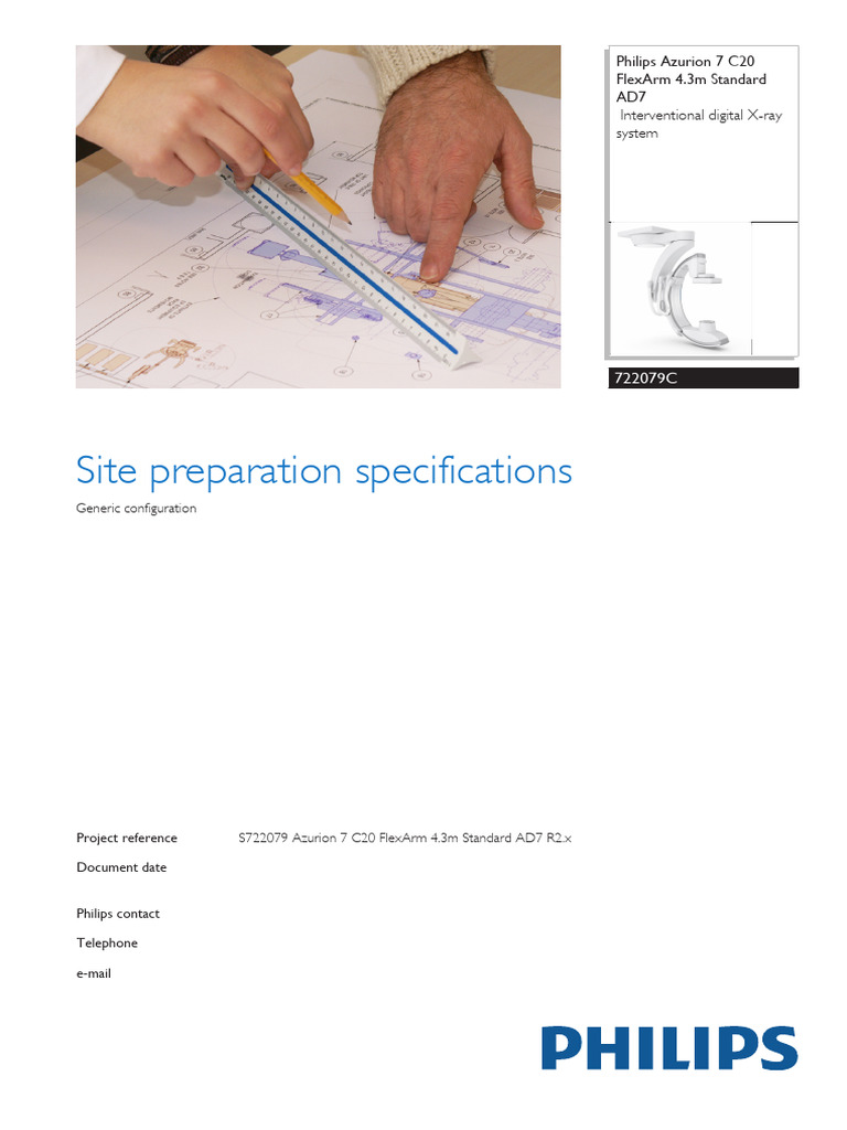 Philips Azurion 7 C20 Site Prep Guide | PDF | Radiation Protection ...