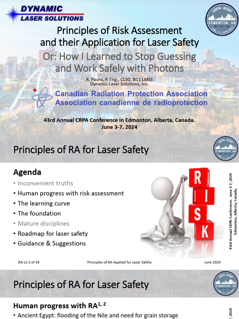 Laser Safety Risk Assessment Principles | PDF | Risk | Risk Management