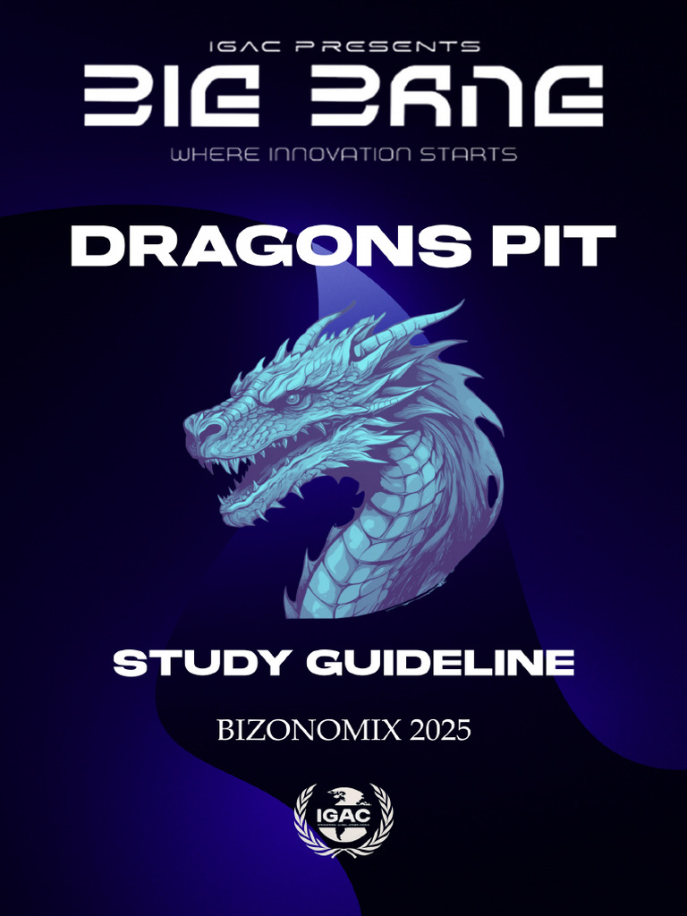 Dragons Pit Competition Guide 2025 | PDF | Business Model | Marketing