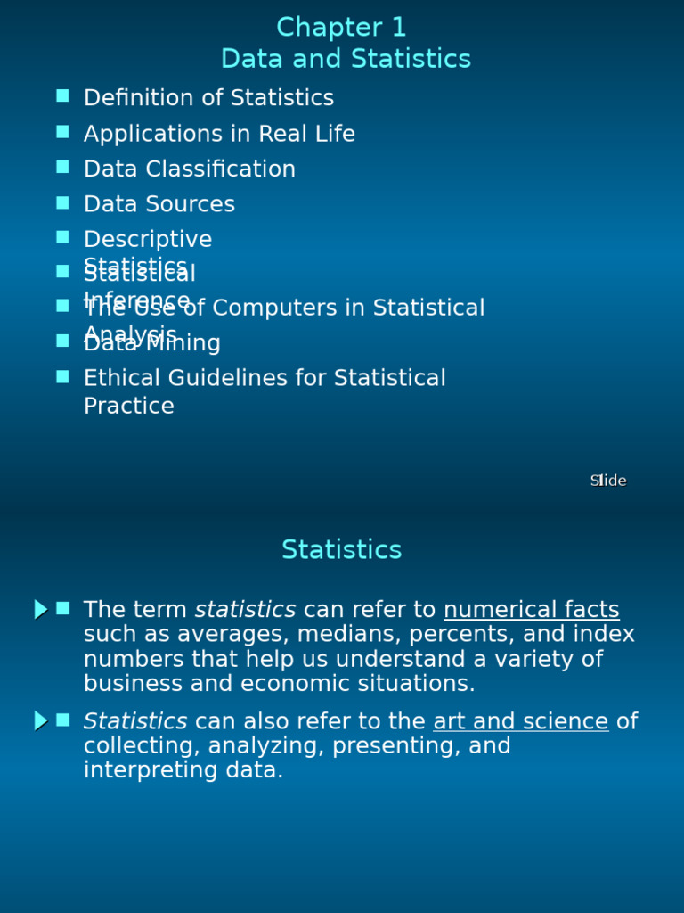 Understanding Data and Statistics Basics | PDF | Level Of Measurement ...
