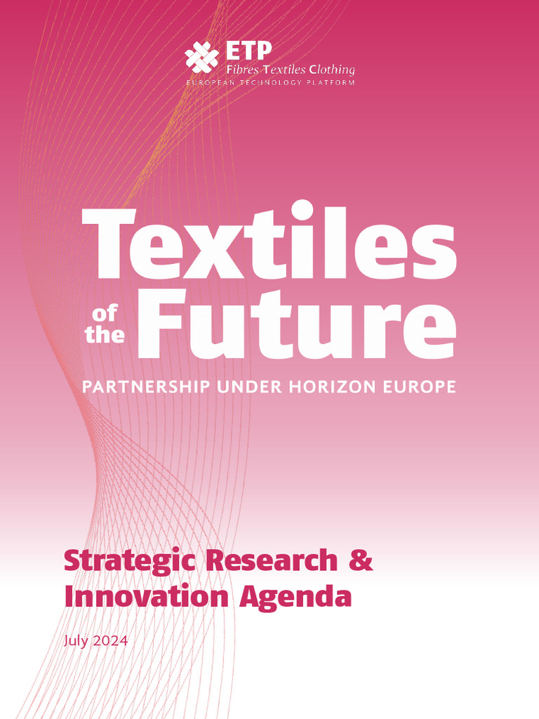 Strategic Research Agenda for Textiles 2024 | PDF | Textiles ...