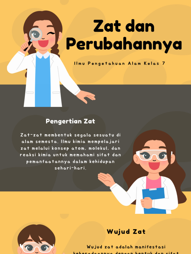 Zat dan Perubahannya dalam Kimia | PDF
