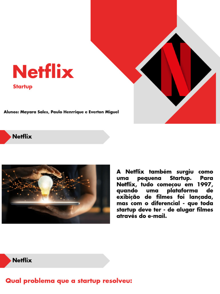 Startup Netflix | PDF | Netflix