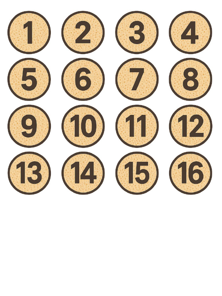Toekn Numbers Only | PDF