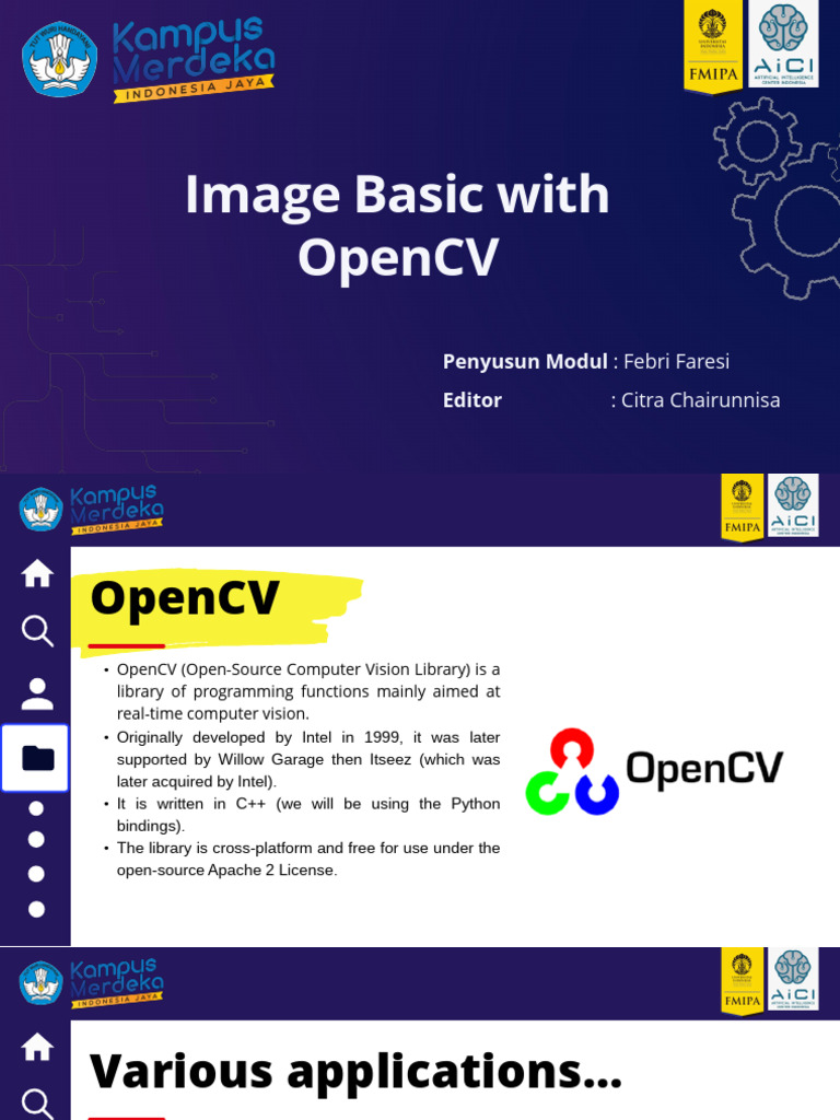OpenCV Image Processing Basics | PDF | Pixel | Image Resolution