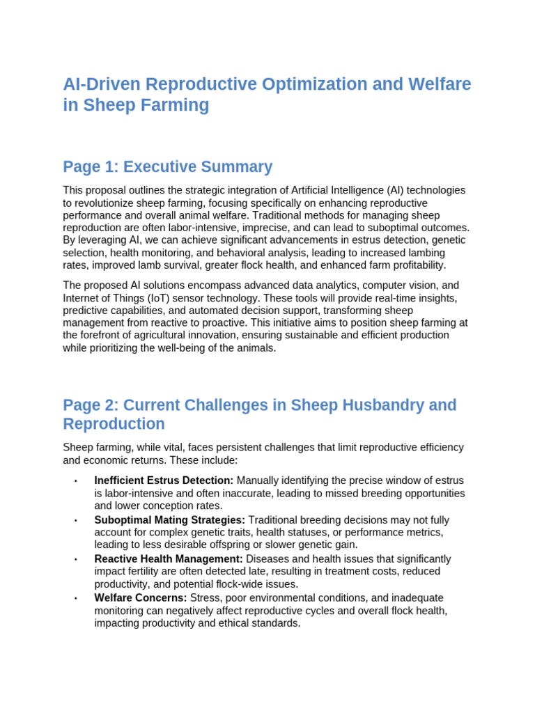 AI in Sheep Romancing Plan | PDF | Artificial Intelligence ...