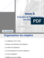 Évaluation Des Obligations Et Structure Par Termes Des Taux D'intérêts